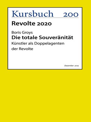 cover image of Die totale Souveränität